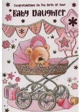 Congratulations On The Birth Of Your New Baby Daughter
